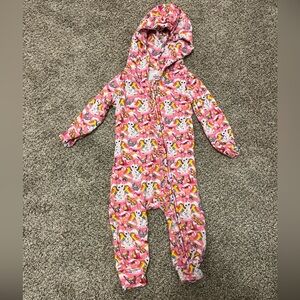Posh Peanut Lisa Frank Angel Kitty hooded romper